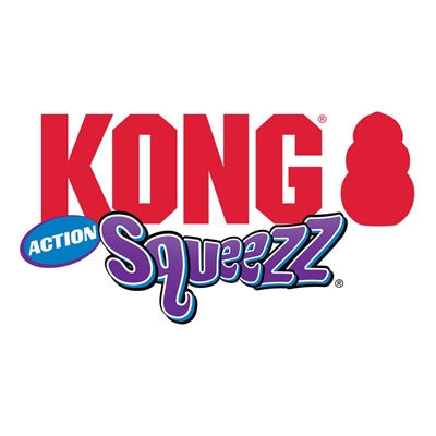 Kong Squeez Action Rood