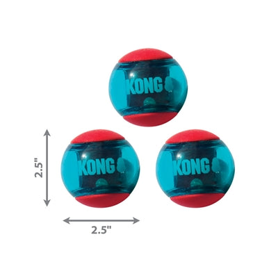 Kong Squeez Action Rood