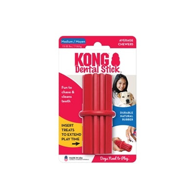 Kong Dental Stick Rubber Rood