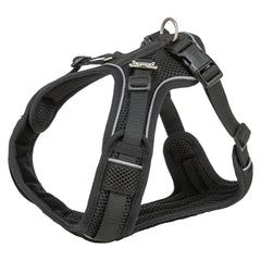 Trixie Hondentuig Premium Flexmesh Brede Borst Zwart