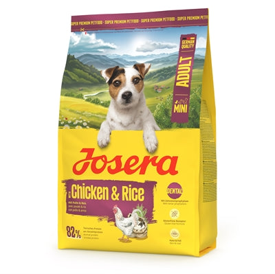 josera-mini-adult-kip-brokjes-kleine-hond jpg