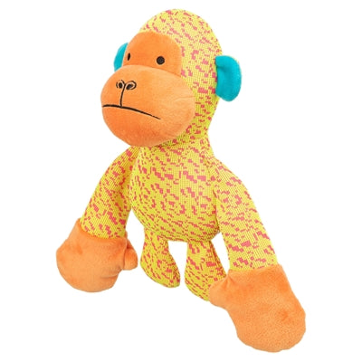 Trixie Aap Stof Geel / Oranje