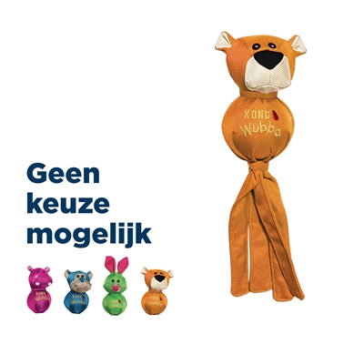 Kong Wubba Ballistic Friend Assorti