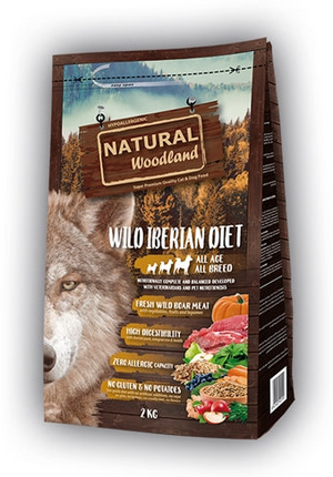 Natural Woodland Iberian voeding hondenbrokken met Iberisch varken en wild zwijn