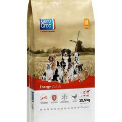 CaroCroc Energy actieve honden 25/16 energierijk hondenvoer