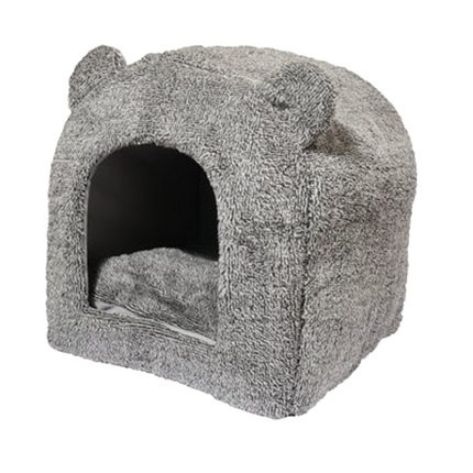 40 Winks Rosewood Kattenmand Iglo Teddy Grijs