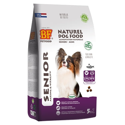 BF Petfood Senior Small hondenvoer voor oudere honden van kleine rassen