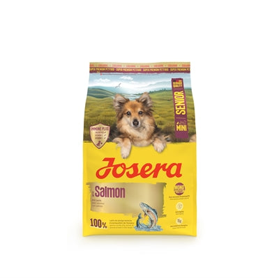 Josera Mini Senior Salmon graanvrij hondenvoer voor kleine senior honden