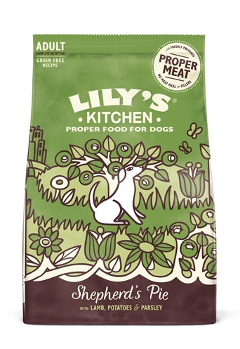 Lilys Kitchen Lamb Shepherds graanvrij hondenvoer met vers lam voor volwassen honden
